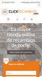 Mobile Screenshot of clickrecambios.com